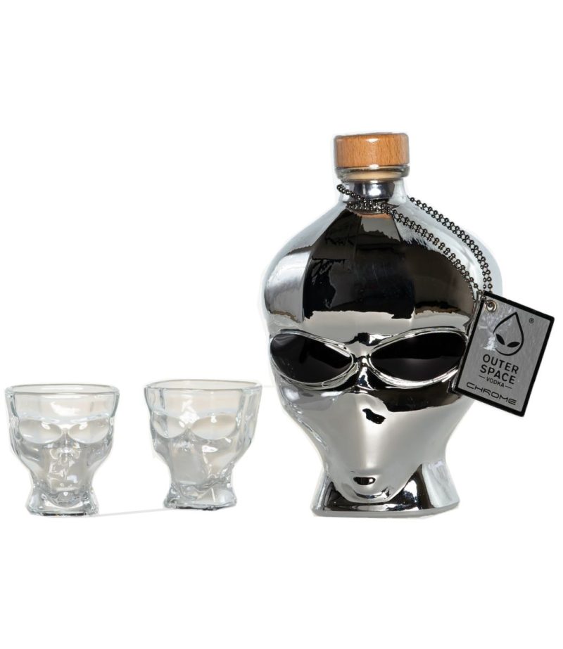 Outerspace Chrome Vodka+2Pah 0.7L 00001144