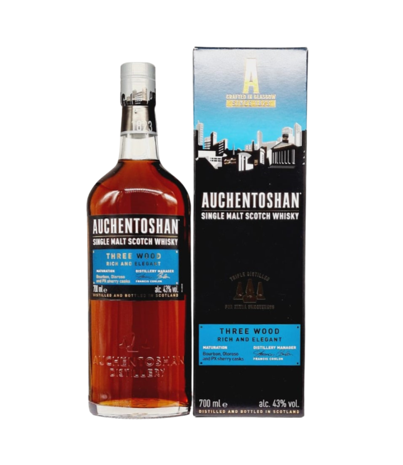 Auchentoshan Three Wood Whisky 0.7L