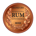 International Rum Conference Madrid 2016 Bronze International Rum Conference Madrid 2016 Bronze