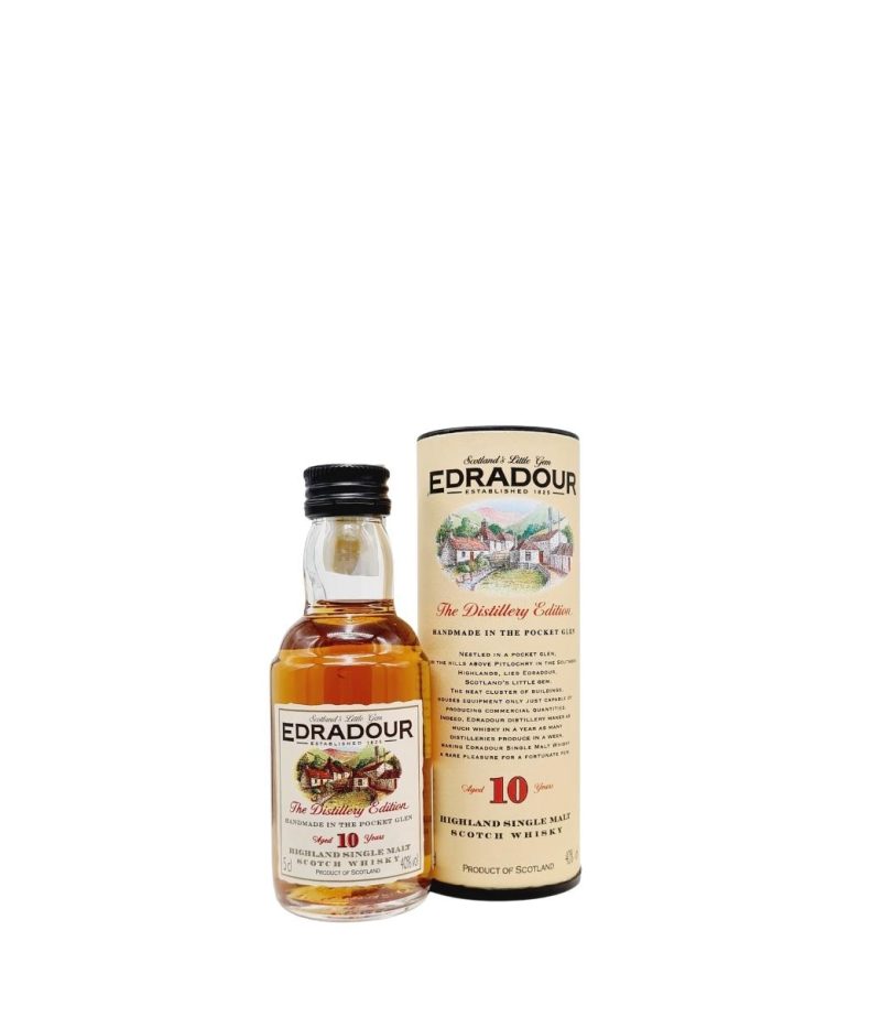 Edradour Single Malt 10YO Whisky 0.05L Edradour Single Malt 10YO Whisky 0.05L
