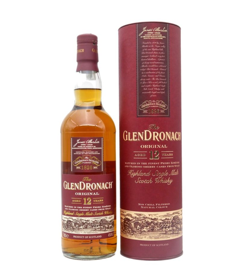 Glendronach 12YO Whisky 0.7L 00000740 1