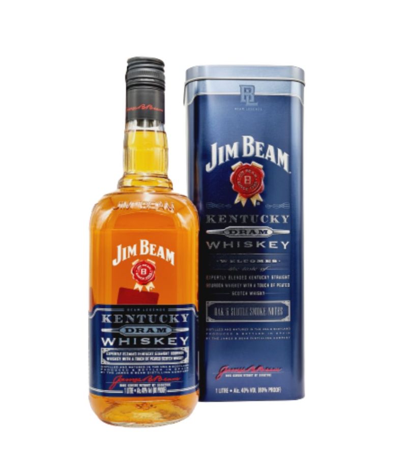 Jim Beam Kentucky Dram Whiskey 1L