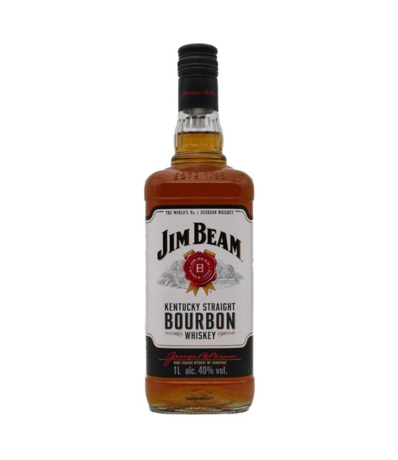 Jim Beam White Whiskey 1L 00000935 2