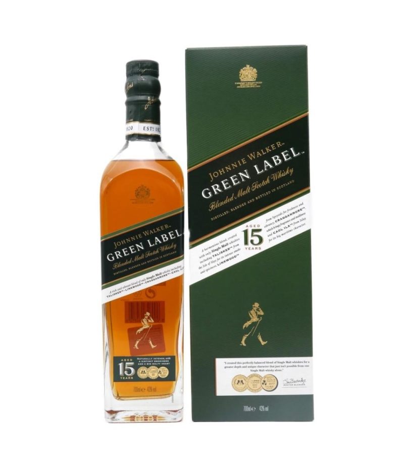 Johnnie Walker Green Label 15YO Whisky 0.7L Johnnie Walker Green Label 15YO Whisky 0.7L