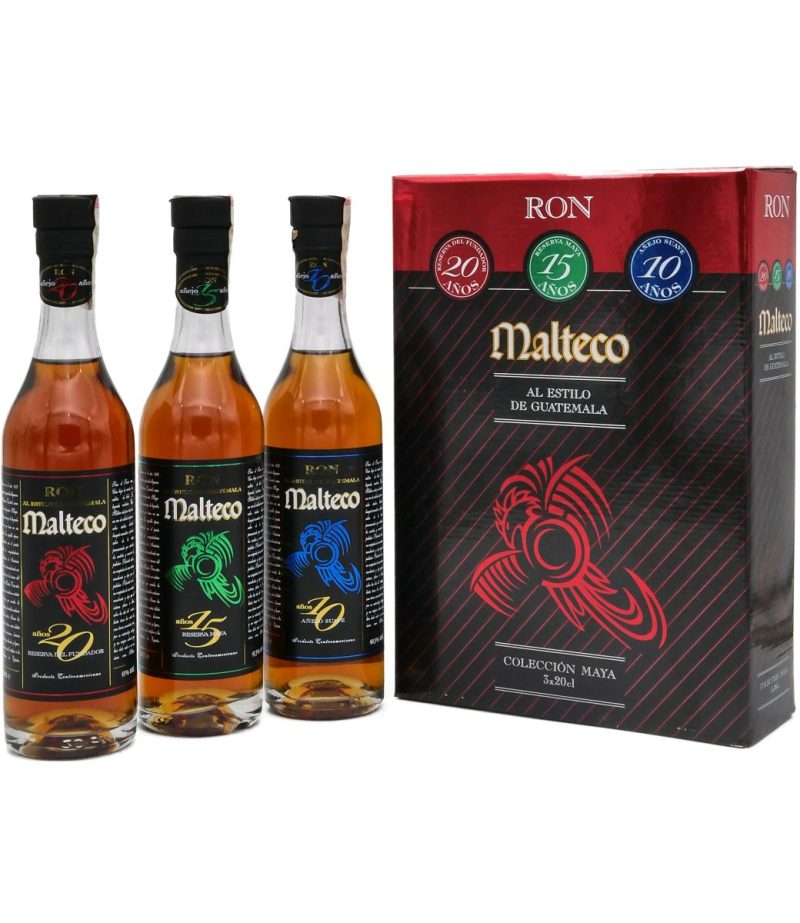 Malteco Set Rom 3 x 0.2L Malteco Set Rom 3 x 0.2L