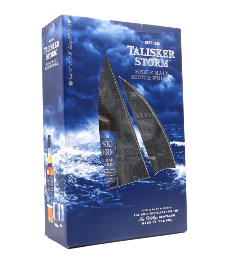 Talisker Storm Whisky 0.7L+1 Pahar