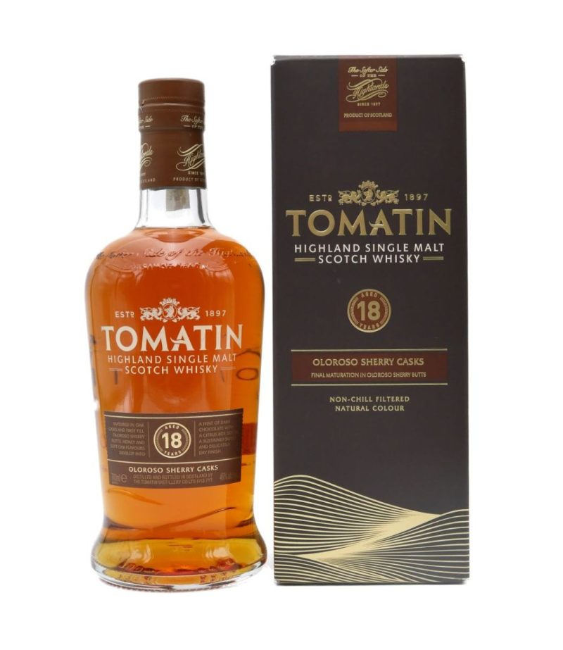 Tomatin 18YO Whisky 0.7L Tomatin 18YO Whisky 0.7L