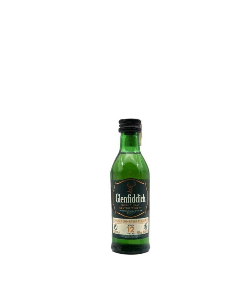 Glenfiddich 12YO Whisky 0.05L 00001570 2