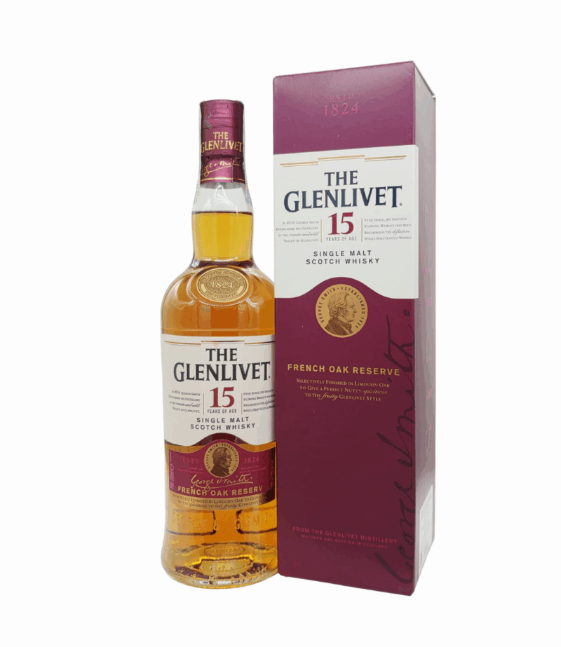 Glenlivet 15 Ani French Oak Whisky 0.7L Glenlivet 15 Ani French Oak Whisky 0.7L