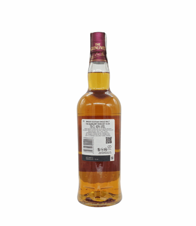 Glenlivet 15 Ani French Oak Whisky 0.7L