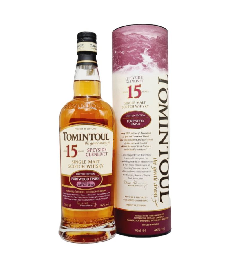 Tomintoul 15YO Whisky 0.7L Tomintoul 15YO Whisky 0.7L