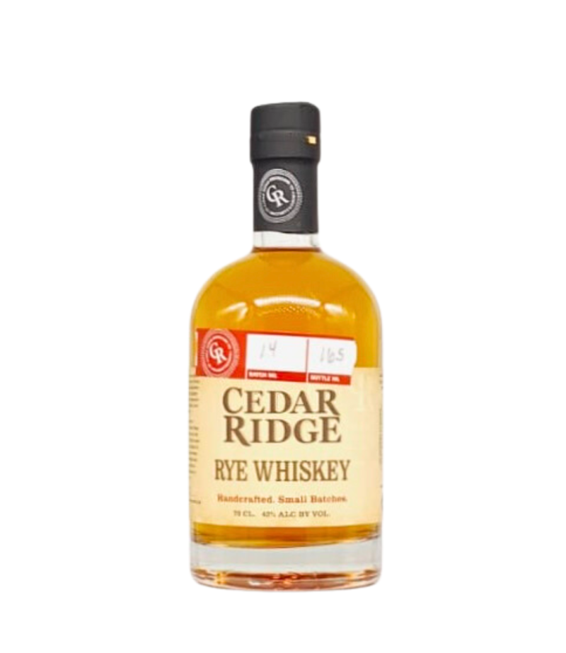 Cedar Ridge Rye Whiskey 0.7L Cedar Ridge Rye Whiskey 0.7L