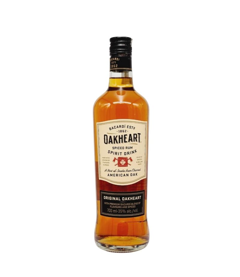 Bacardi Oakheart Rom 0.7L Bacardi Oakheart Rom 0.7L