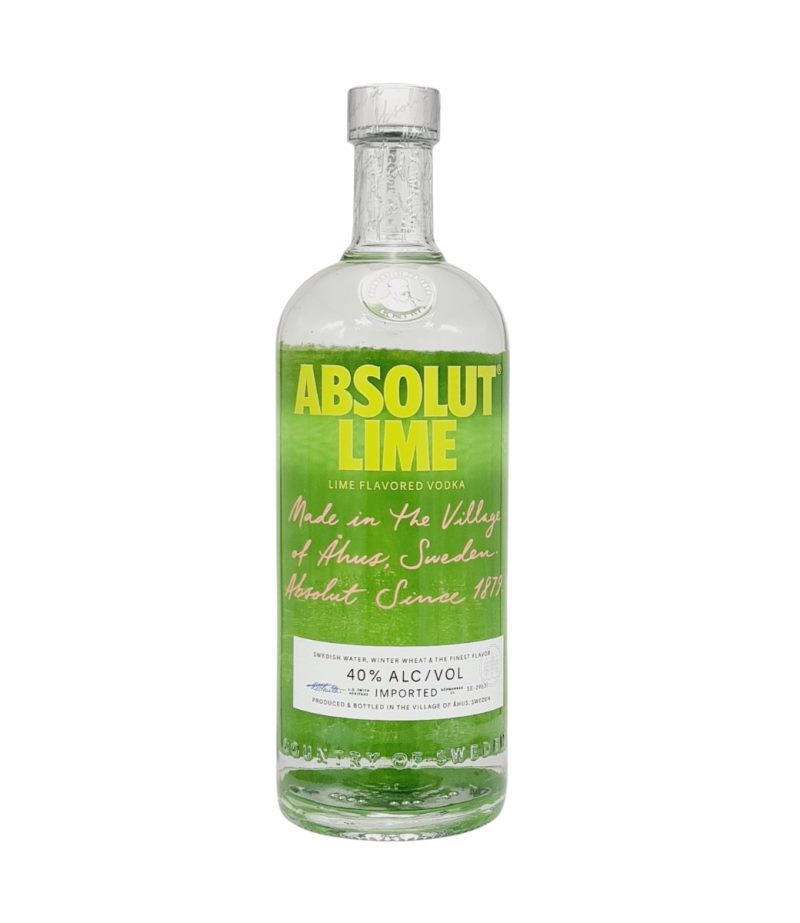 Absolut Lime Vodka 1L