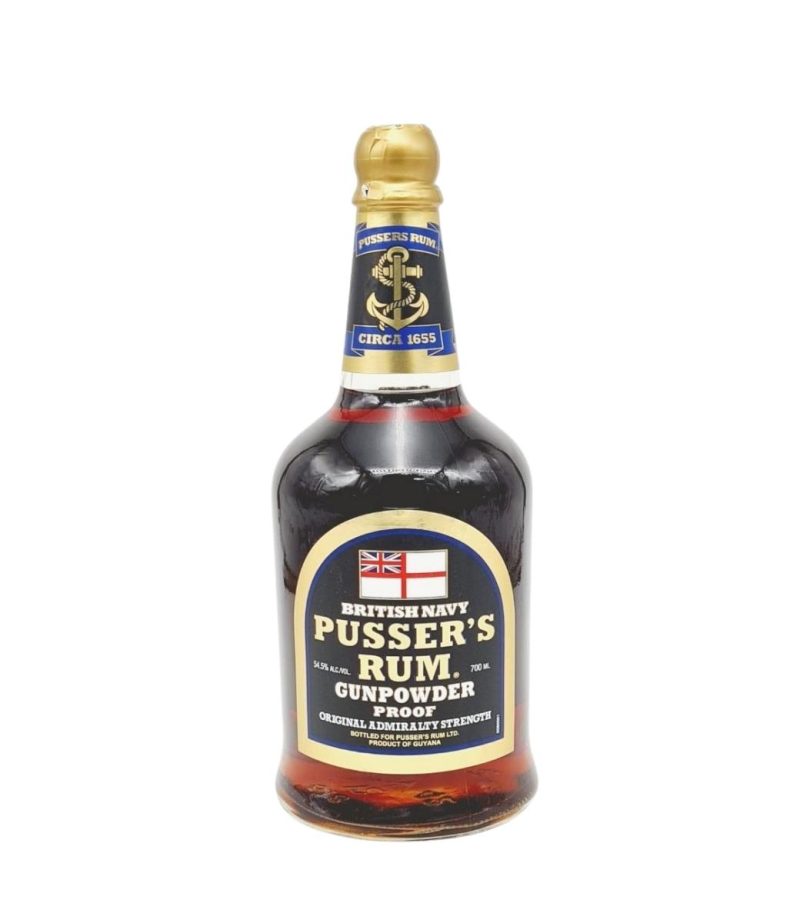 Pusser's Gunpowder Proof Rom 0.7L Pusser's Gunpowder Proof Rom 0.7L