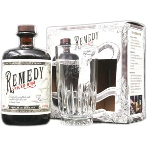 Remedy Spiced Rom 0.7L+1 Pahar