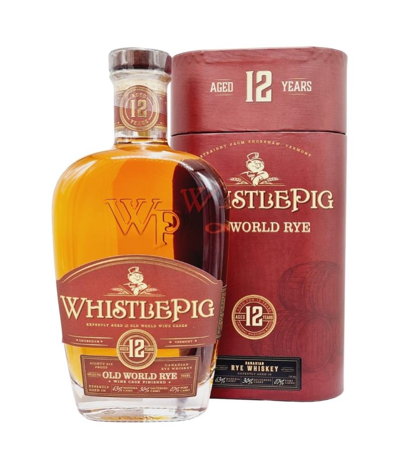 Whistle Pig 12YO Cask Finish Rye Whisky 0.7L Whistle Pig 12YO Cask Finish Rye Whisky 0.7L