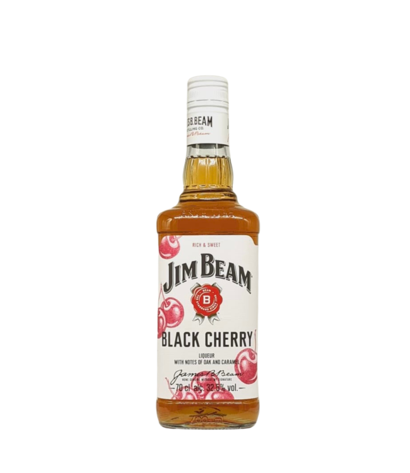 Jim Beam Black Cherry Liqueur Whiskey 0.7L