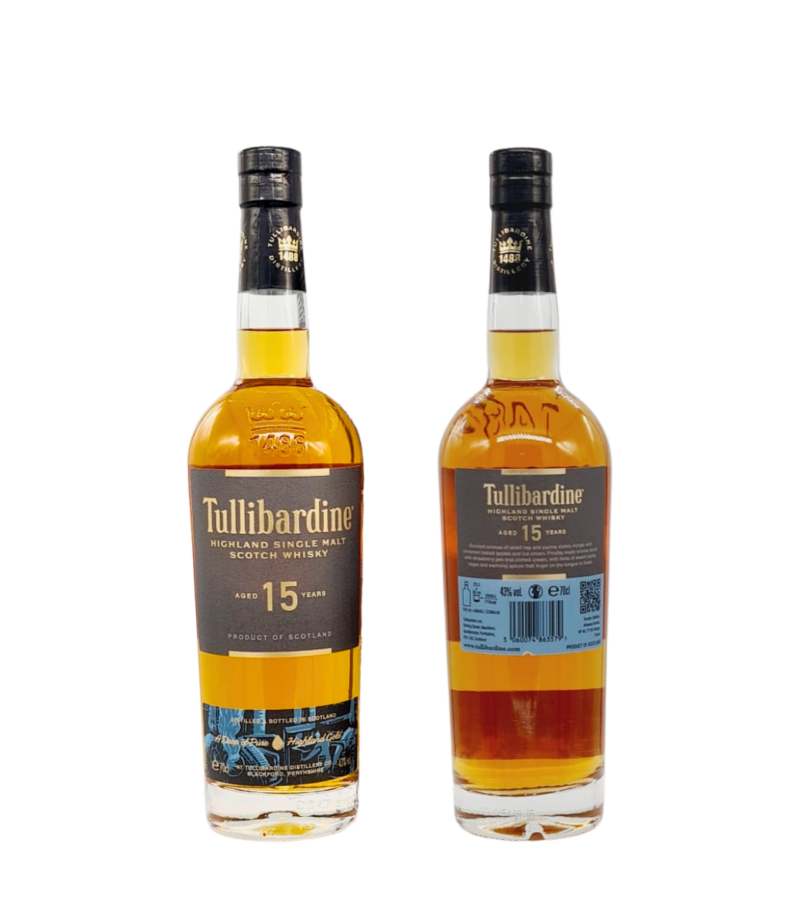Tullibardine 15 Ani Whisky 0.7L