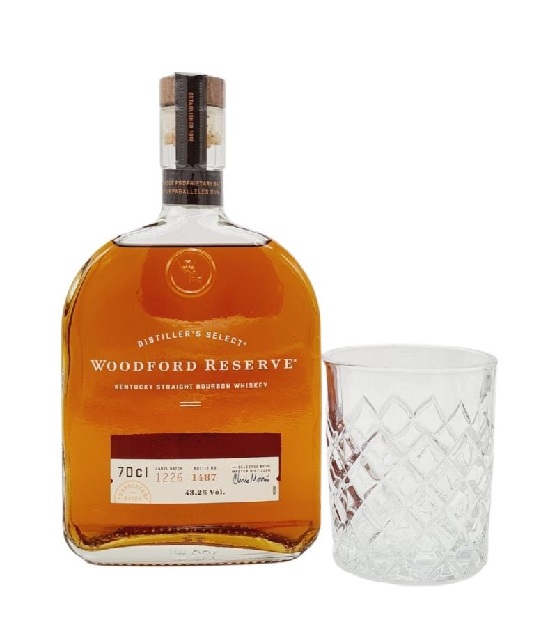 Woodford Reserve Distiller's Select Whiskey 0.7L+1 Pahar Woodford Reserve Distiller's Select Whiskey 0.7L+1 Pahar