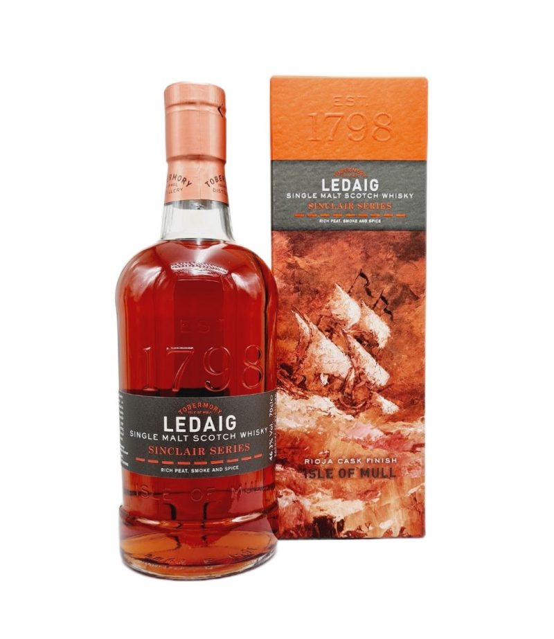 Ledaig Sinclair Series Rioja Cask Finish Whisky 0.7L Ledaig Sinclair Series Rioja Cask Finish Whisky 0.7L