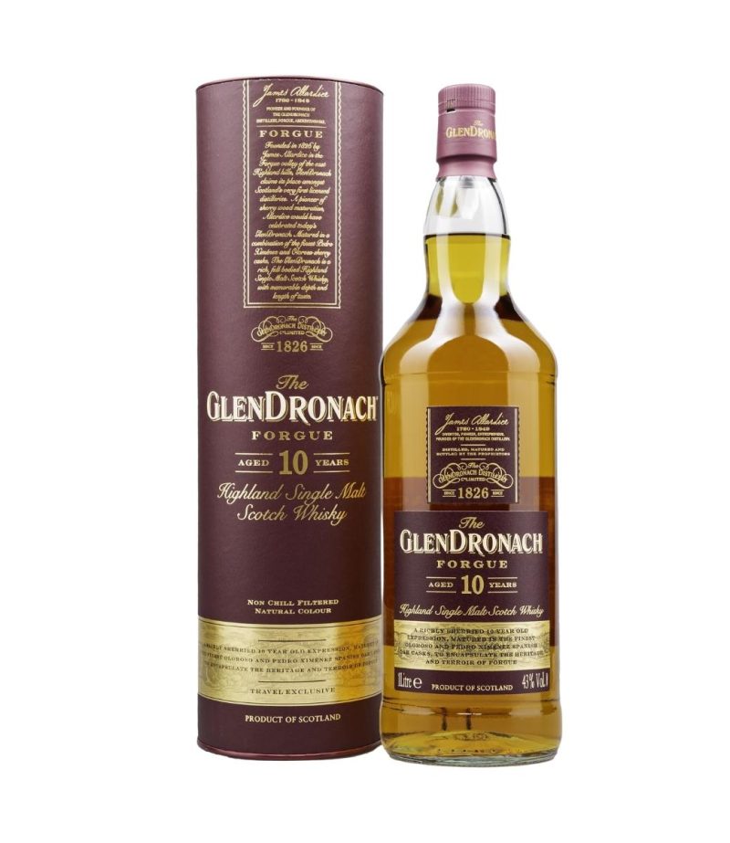 Glendronach 10YO Forgue Whisky 1L 00002406