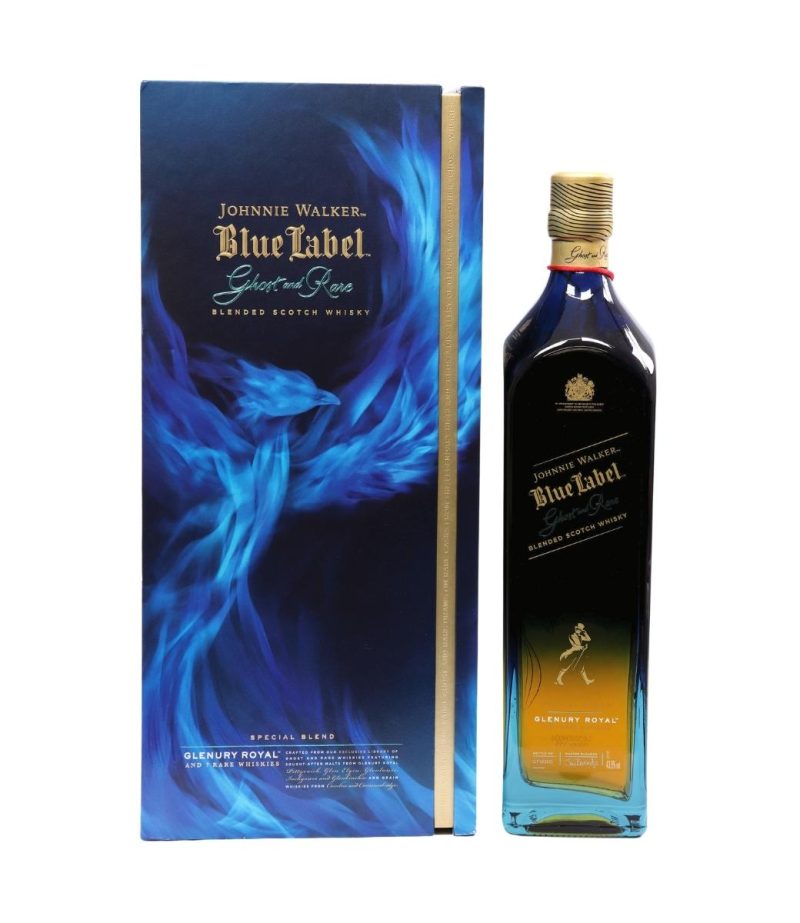 Johnnie Walker Blue Label Ghost & Rare Glenury Whisky 1L 10100792 1