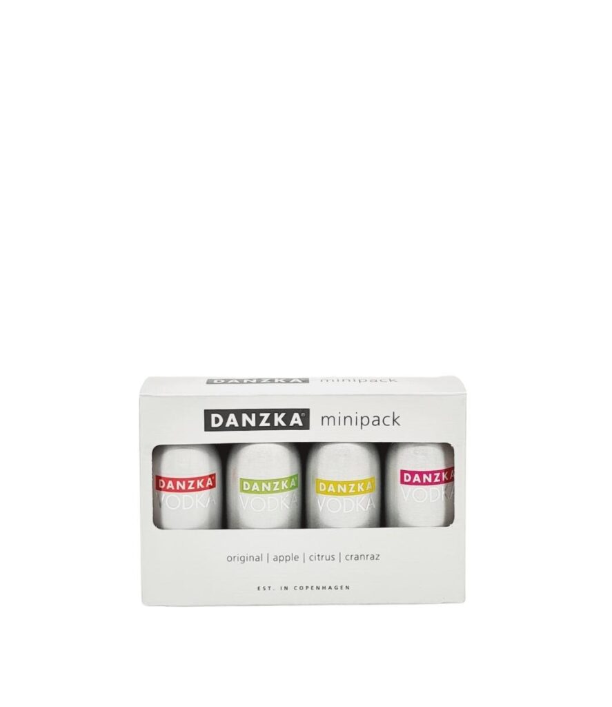 Danzka Minipack Vodka 4 x 0.05L