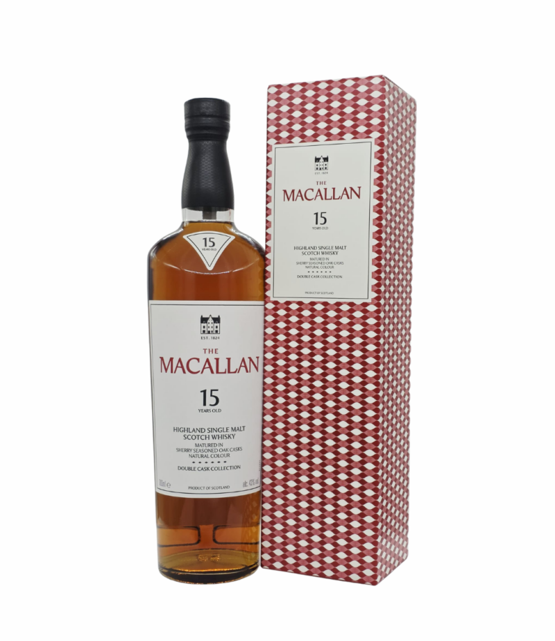 Macallan 15 Ani Double Cask Whisky 0.7L Macallan 15 Ani Double Cask Whisky 0.7L