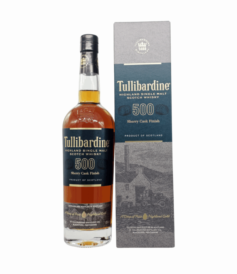 Tullibardine 500 Sherry Cask Finish Whisky 0.7L Tullibardine 500 Sherry Cask Finish Whisky 0.7L