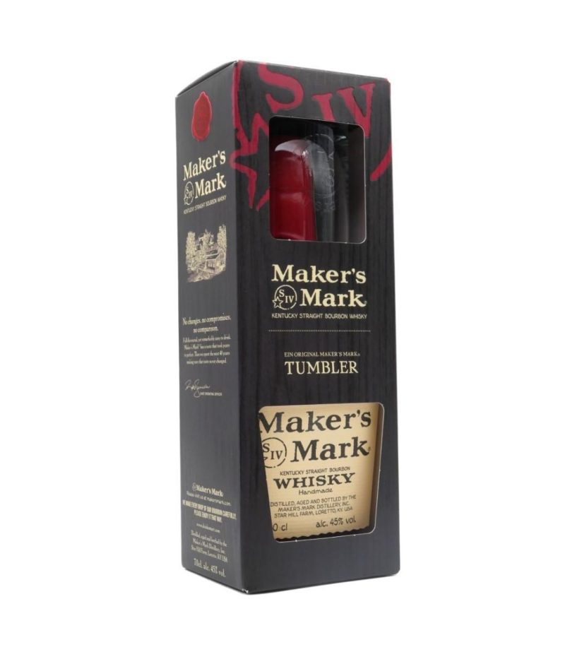 Maker's Mark Whisky 0.7L+1 Pahar
