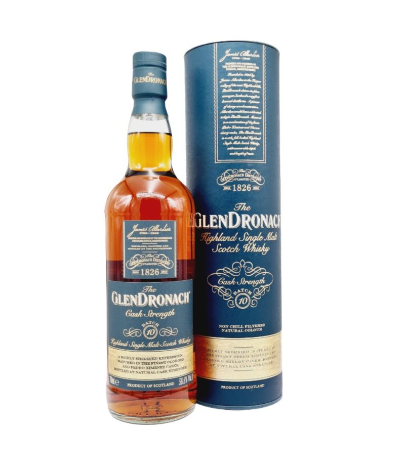 Glendronach Cask Strength Batch 10 Whisky 0.7L Glendronach Cask Strength Batch 10 Whisky 0.7L