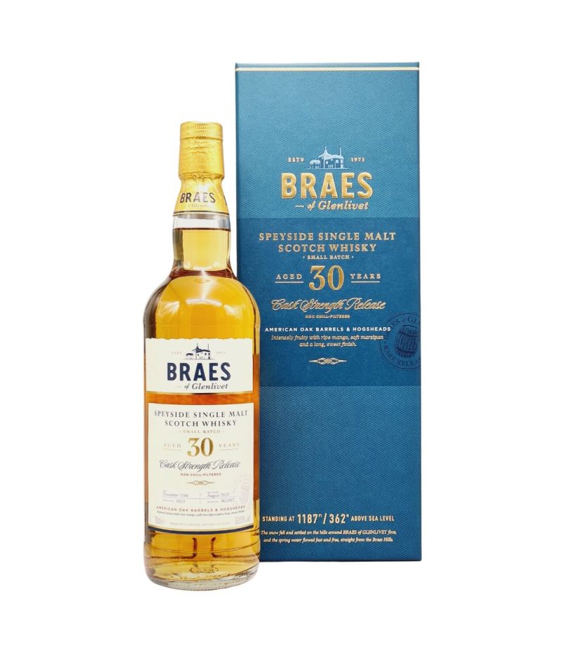 Braes of Glenlivet 30YO Cask Strength Realease Whisky 0.7L Braes of Glenlivet 30YO Cask Strength Realease Whisky 0.7L