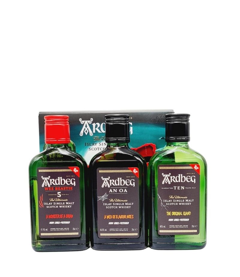 Ardbeg Monsters of Smoke Whisky 3 x 0.2L Ardbeg Monsters of Smoke Whisky 3 x 0.2L