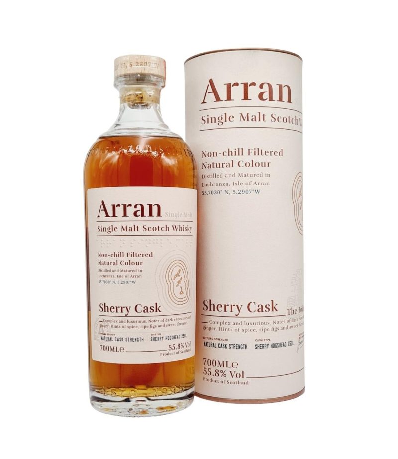 Arran Sherry Cask Natural Cask Strength Whisky 0.7L Arran Sherry Cask Natural Cask Strength Whisky 0.7L