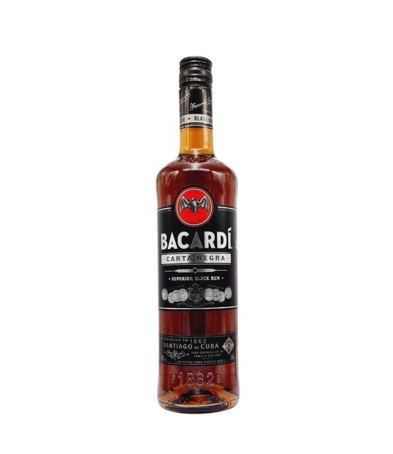 Bacardi Carta Negra Rom 0.7L Bacardi Carta Negra Rom 0.7L