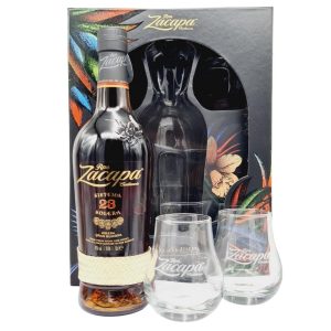 Ron Zacapa Centenario 23YO 0.7L+2 Pahare