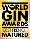 World Gin Awards 2022 Best French Matured Medal