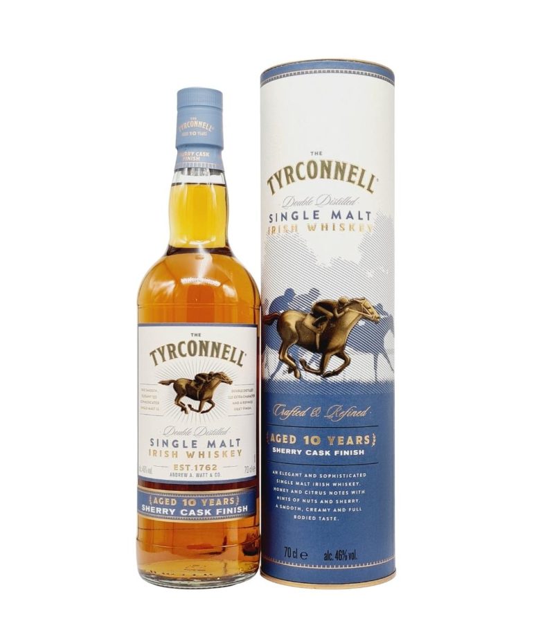 Tyrconnell 10YO Sherry Cask Finish Whiskey 0.7L Tyrconnell 10YO Sherry Cask Finish Whiskey 0.7L