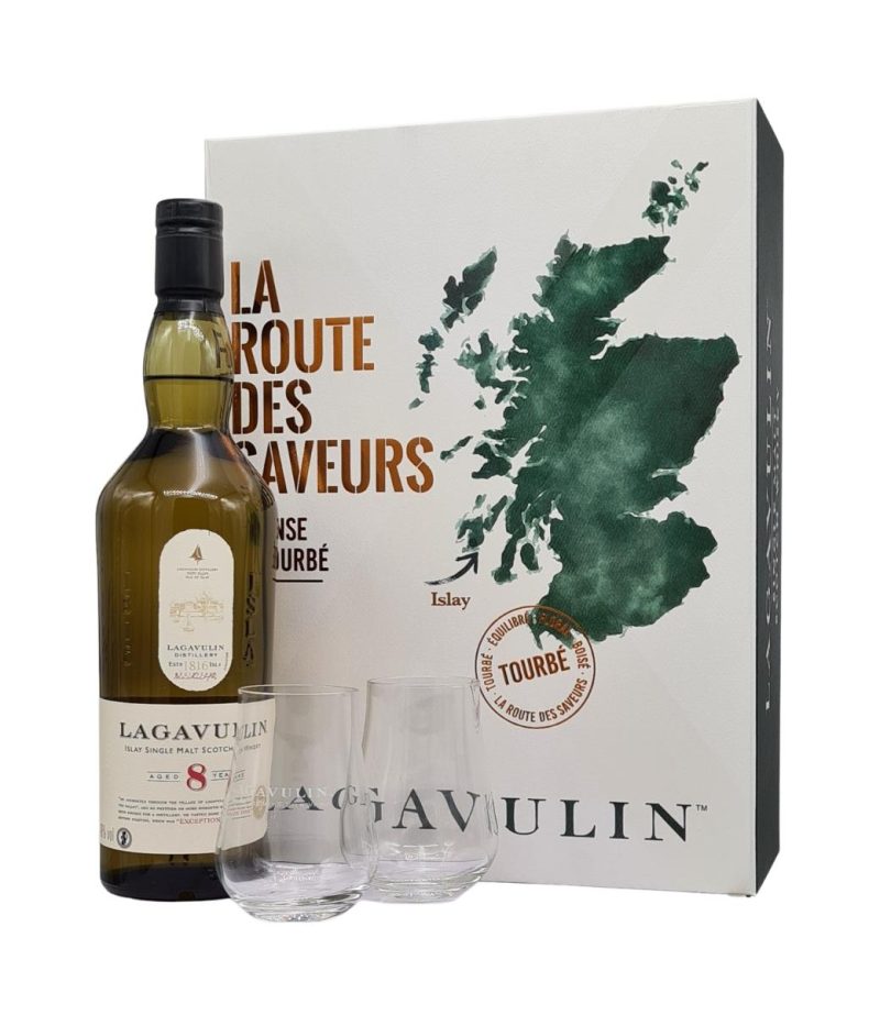 Lagavulin 8YO Whisky 0.7L+2 Pahare Lagavulin 8YO Whisky 0.7L+2 Pahare