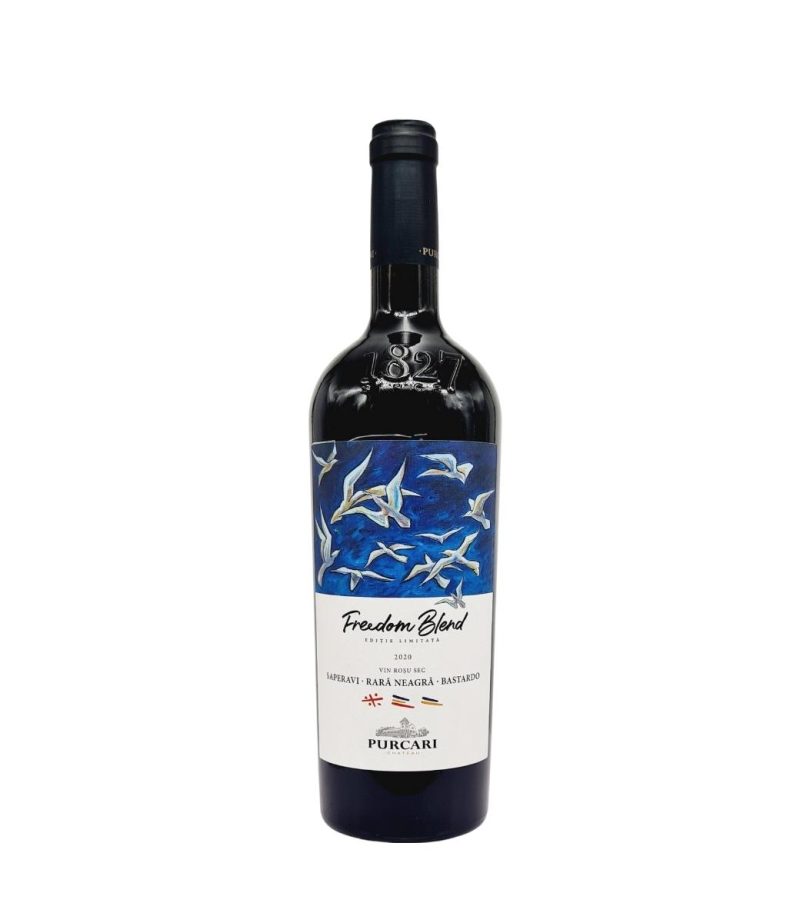Purcari Freedom Blend Rosu Sec 2021 0.75L Purcari Freedom Blend Rosu Sec 2021 0.75L