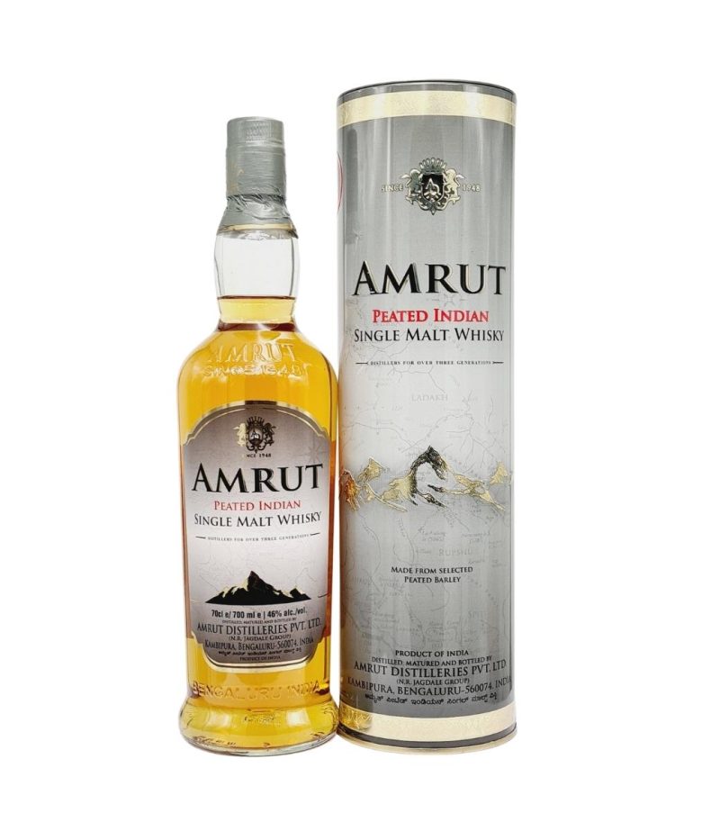Amrut Peated Indian Single Malt Whisky 0.7L Amrut Peated Indian Single Malt Whisky 0.7L
