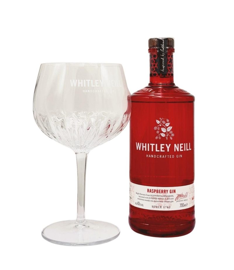 Whitley Neill Raspberry Gin 0.7L+1 Pahar