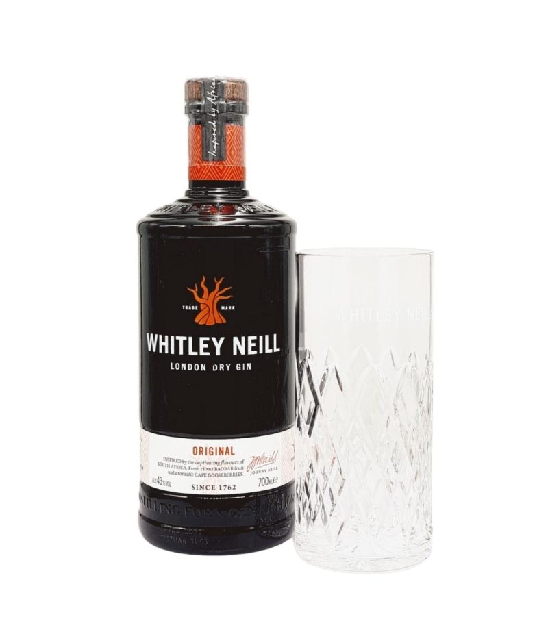 Whitley Neill Original Dry Gin 0.7L+1 Pahar Whitley Neill Original Dry Gin 0.7L+1 Pahar