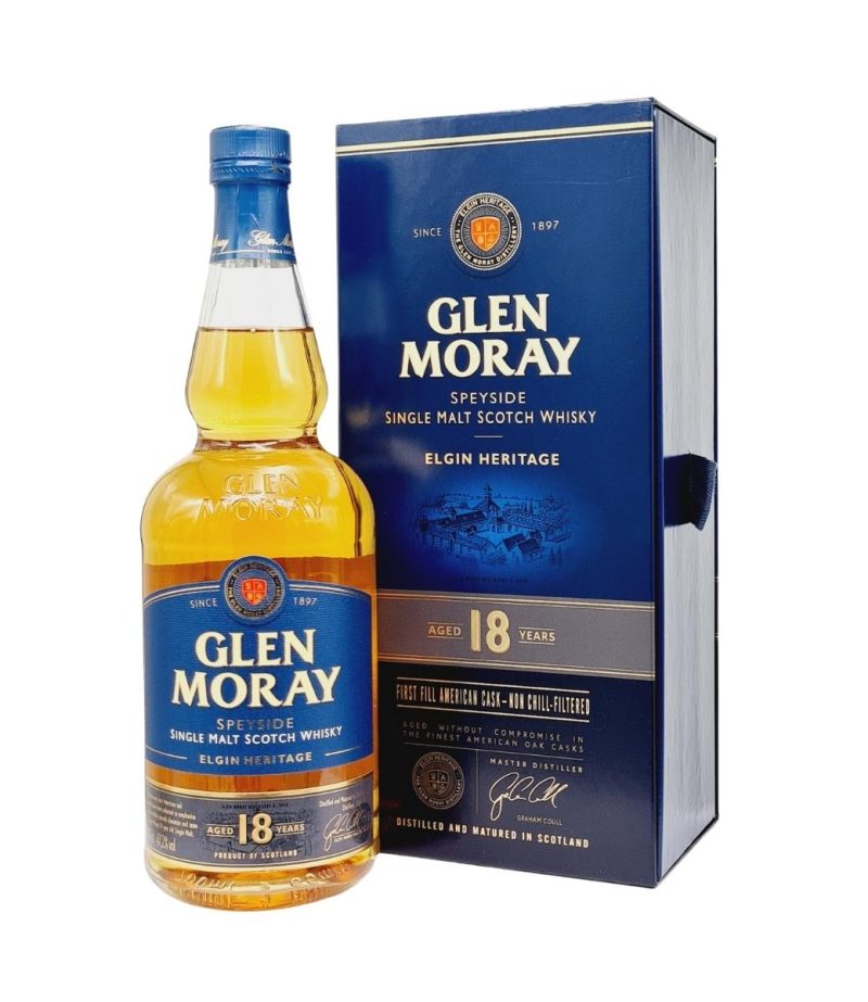 Glen Moray 18 Ani Whisky 0.7L