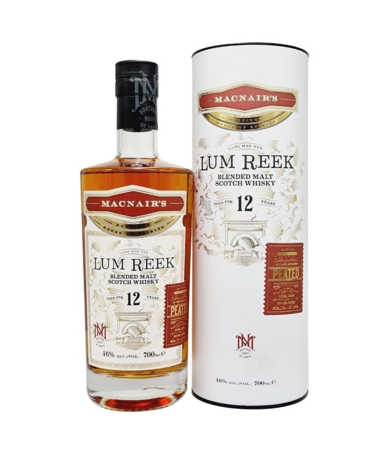 Macnair’s Lum Reek 12 Ani Peated Whisky 0.7L Macnairs Lum Reek 12YO Peated Whisky 0.7L
