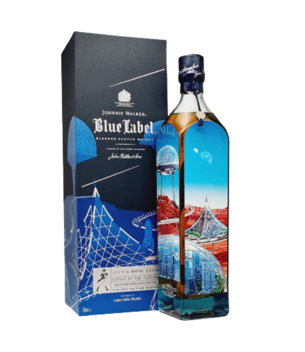 Johnnie Walker Blue Label City X Mars Whisky 0.7L