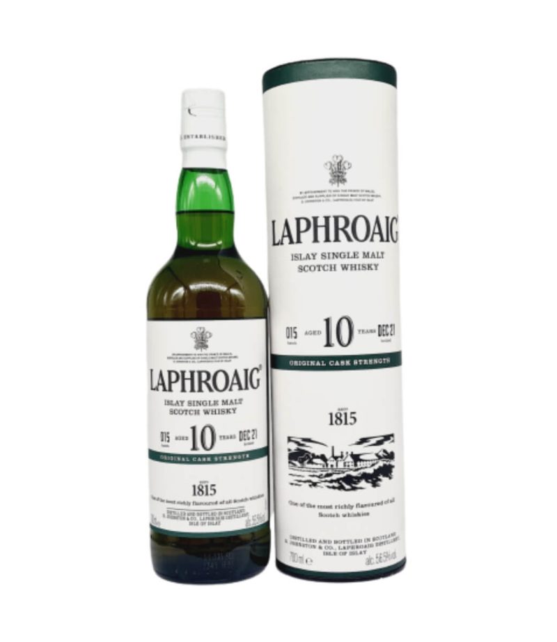 Laphroaig 10 Ani Original Cask Strength Whisky 0.7L