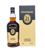 Springbank 21 Ani Whisky 0.7L