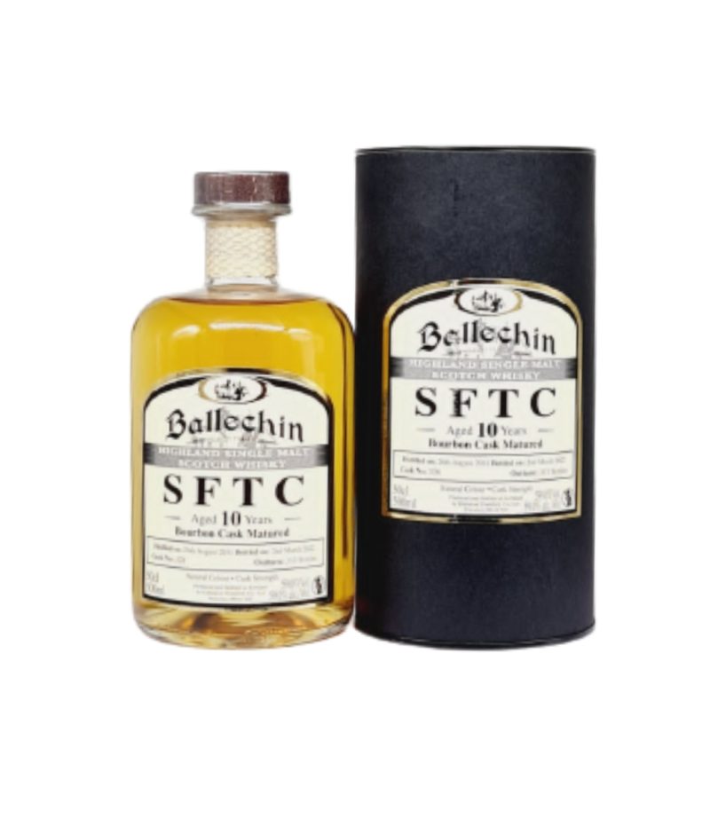 Ballechin 10 Ani 2011 Straight From The Cask Bourbon Whisky 0.5L Ballechin 10 Ani 2011 Straight From The Cask Bourbon Whisky 0.5L